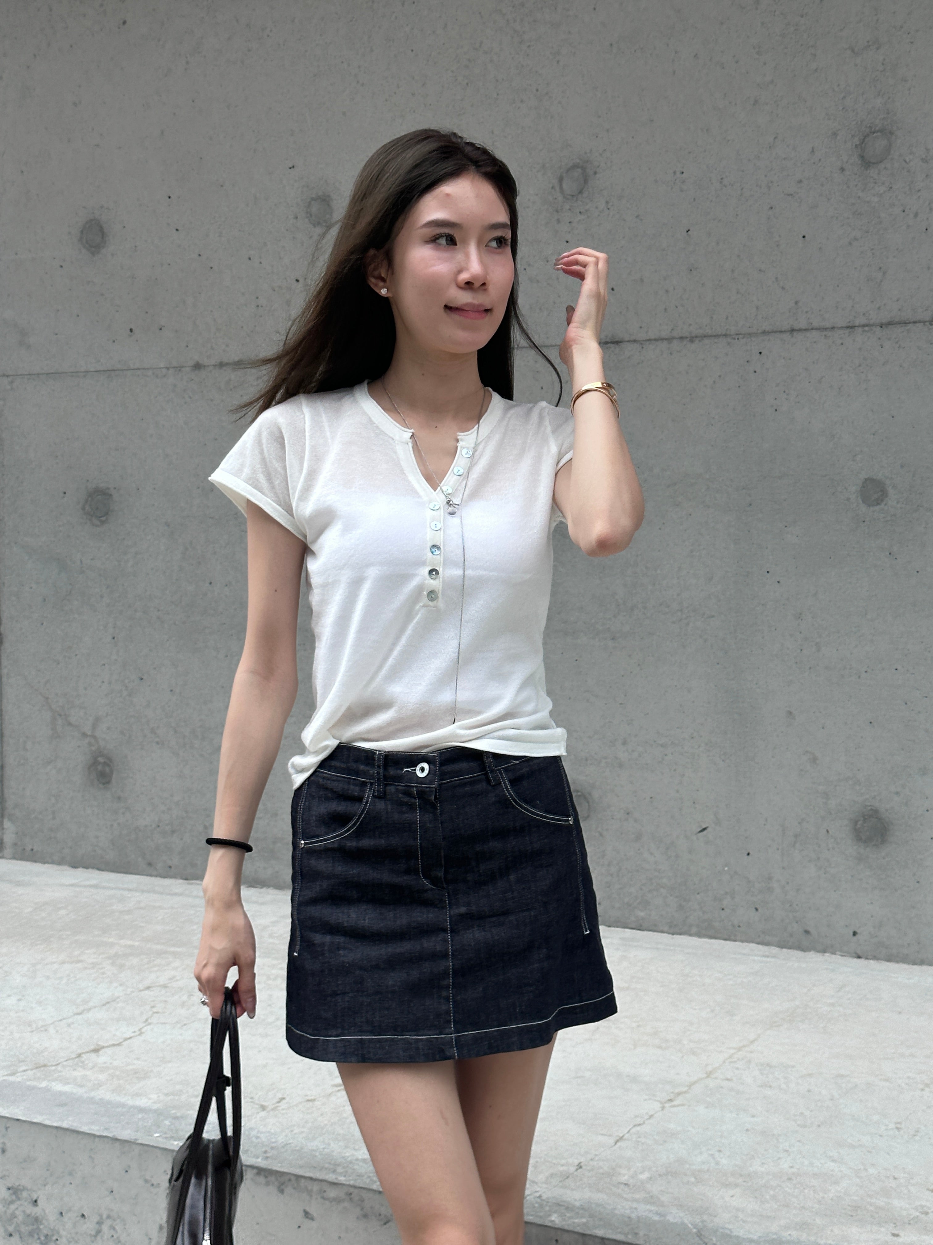 Denim Skirt Shorts