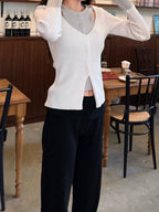 Double layered knitted Top