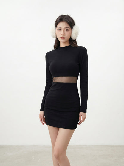 See Through Valentines Mini Dress