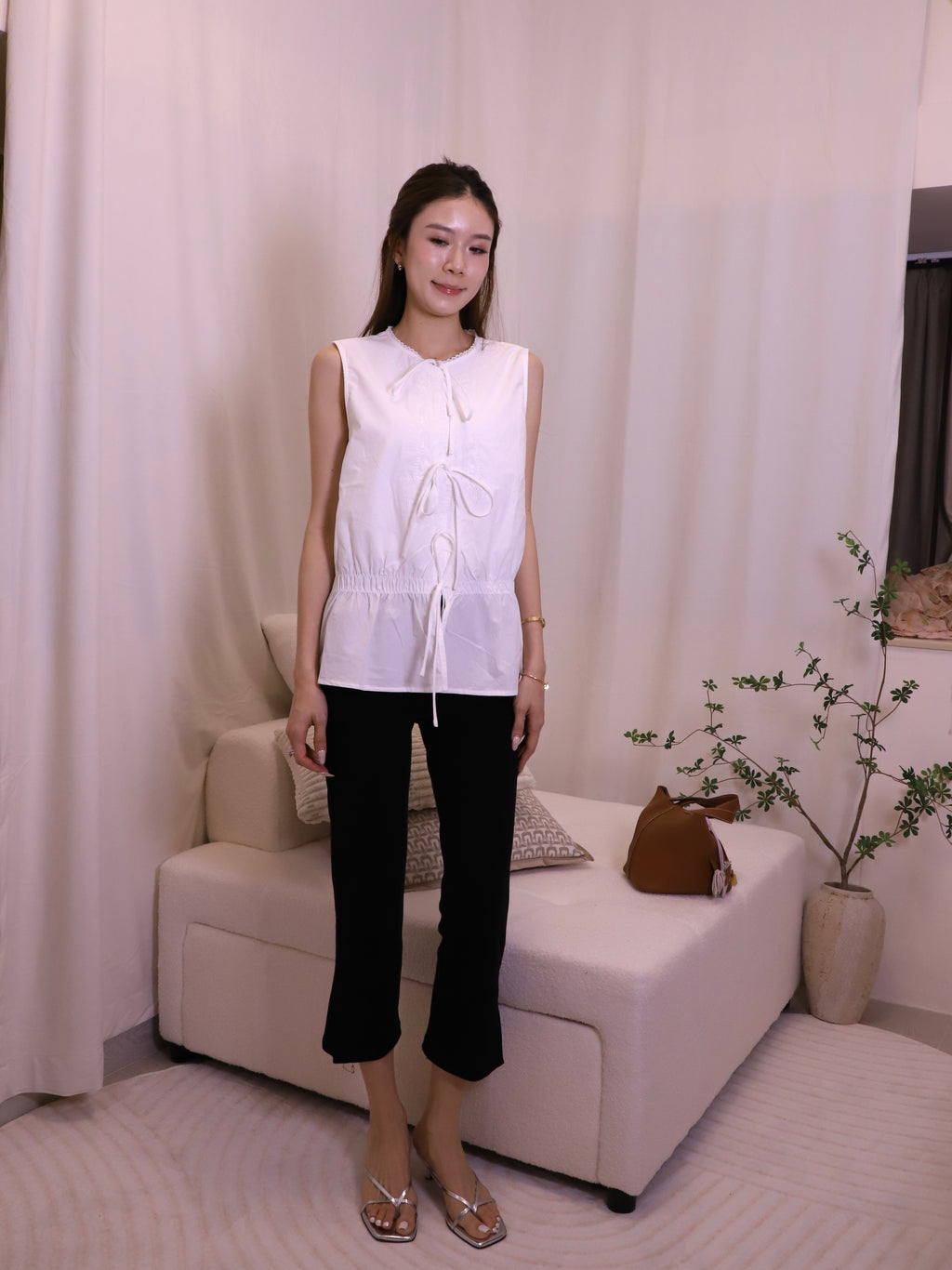 Capri Cotton Pants