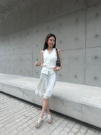 Cotton Button Tank Top