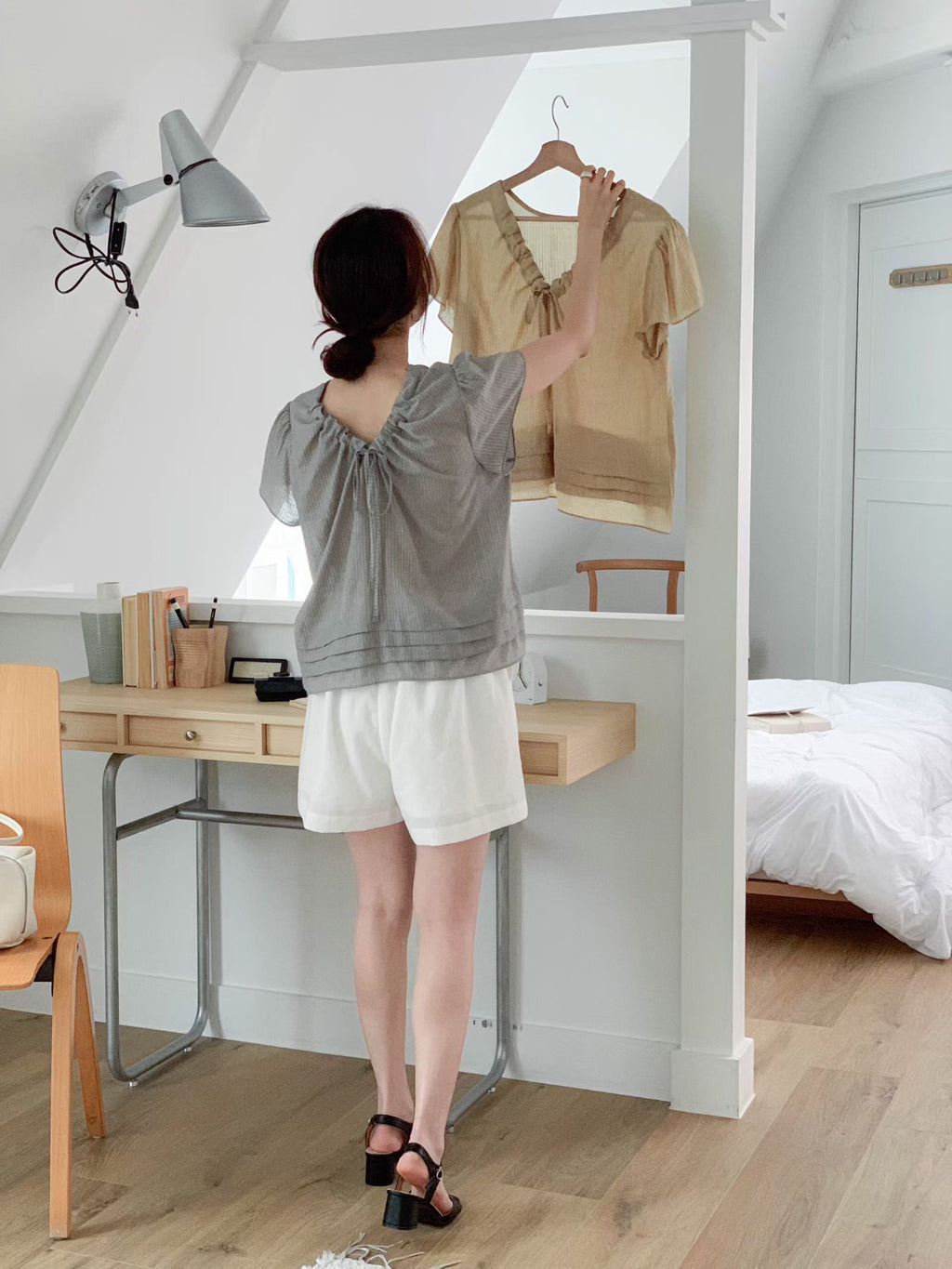 Tied Both Ways Shirt Top
