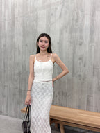 Whole Lace Top & Skirt Set