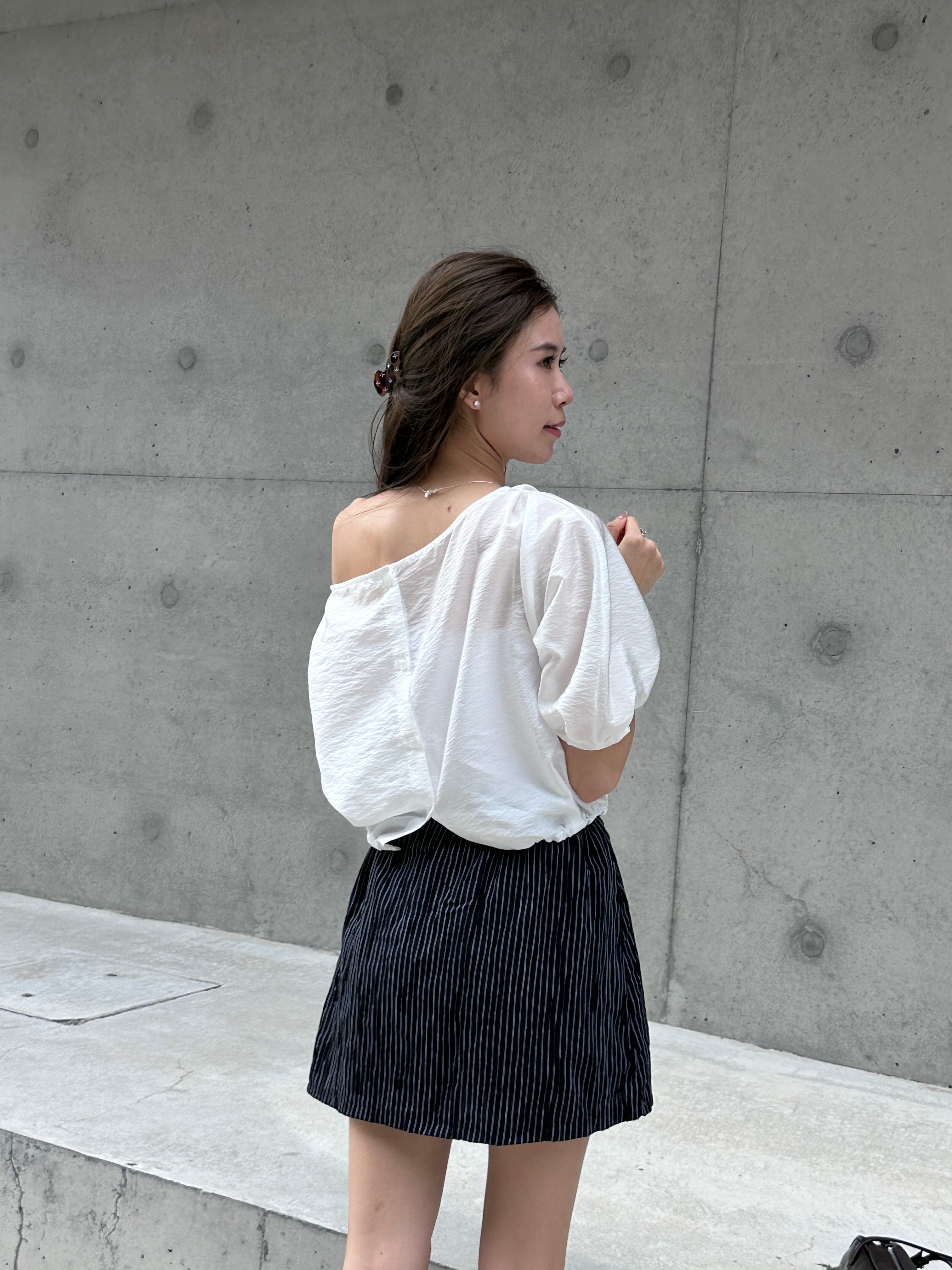 Puffy Style Cropped T Top