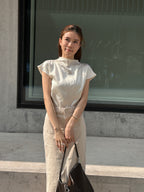 Silky Bling French T Top