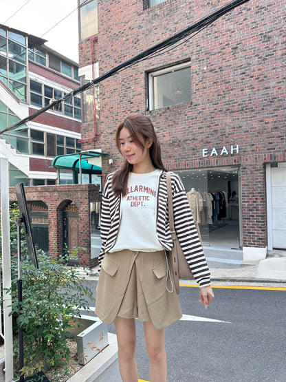 Over Flap Skirt Shorts