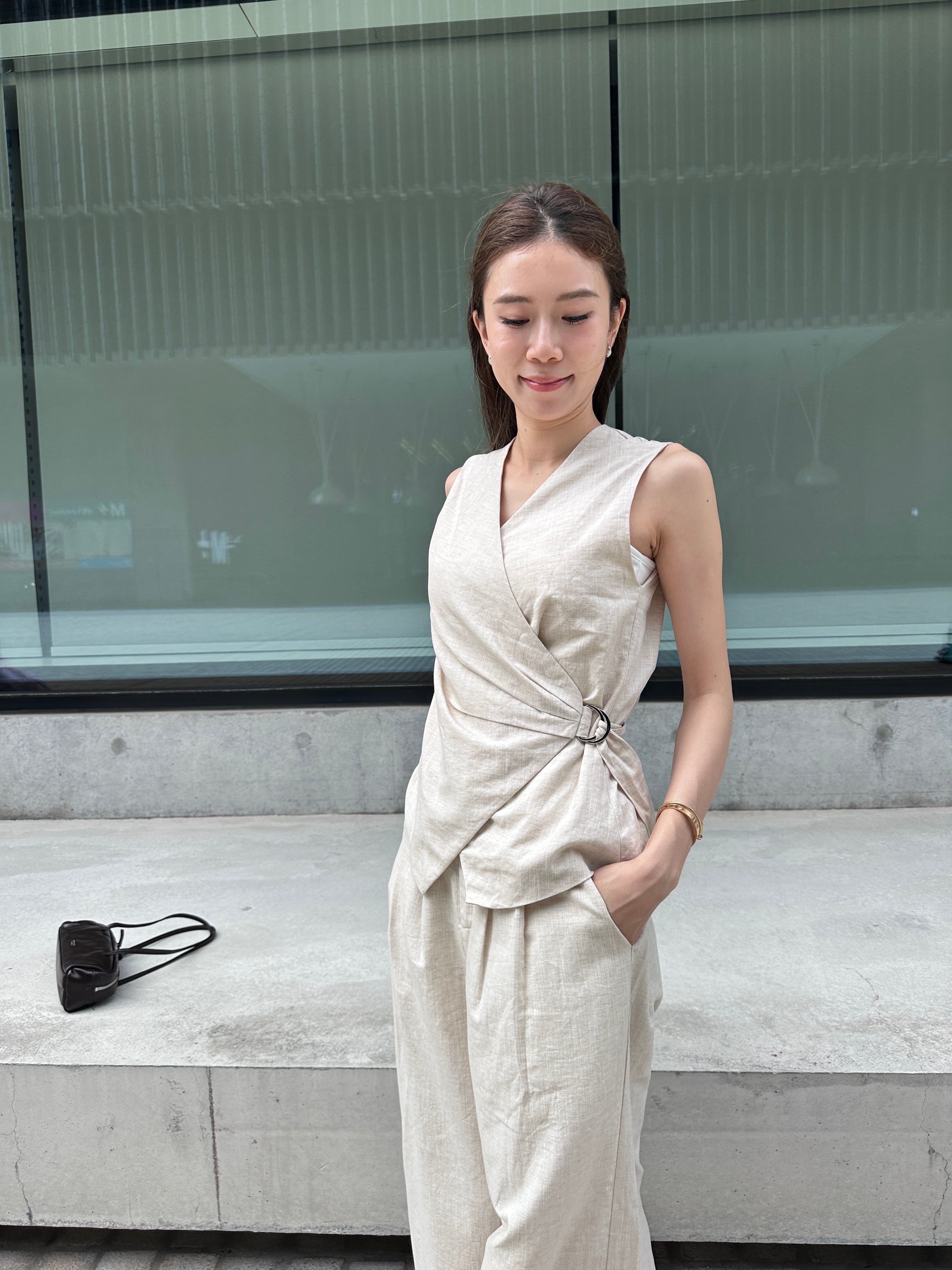 Linen Tank Top & Pants