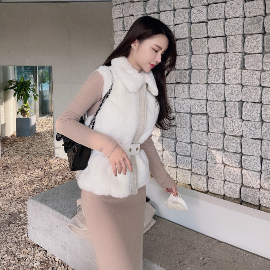 High End Fox Fur Vest