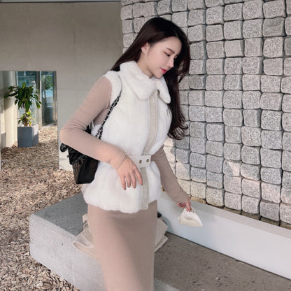 High End Fox Fur Vest