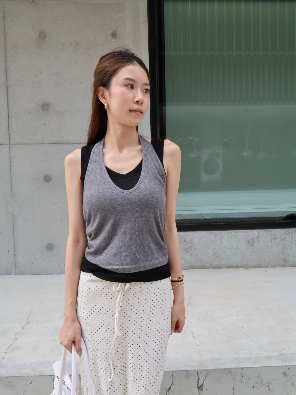 Cotton Double Tank Top