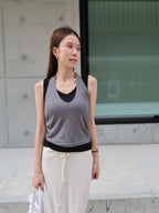 Cotton Double Tank Top