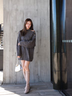 Big Button Oversized Sweater