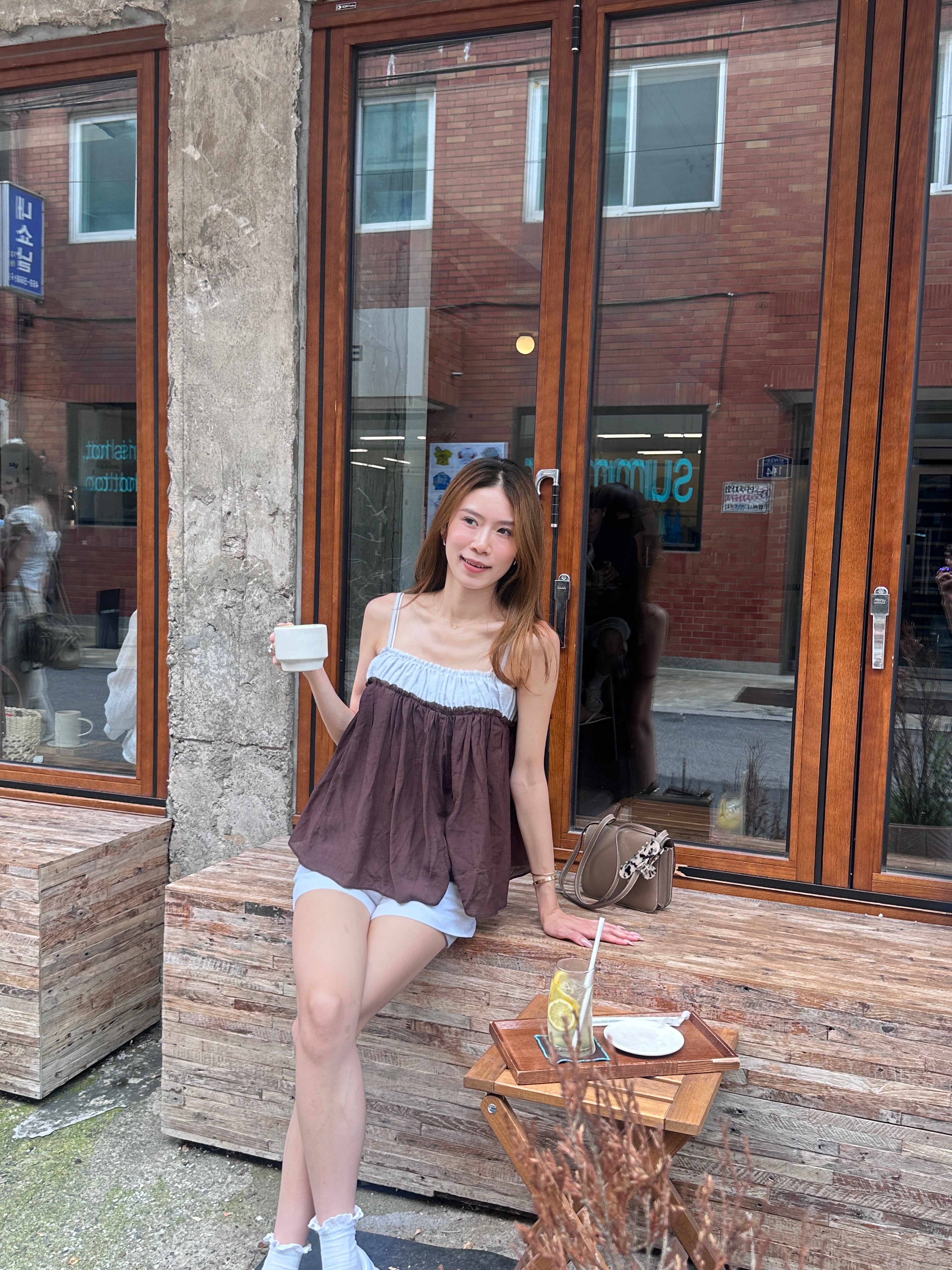 2 Layer Colour Tank Top