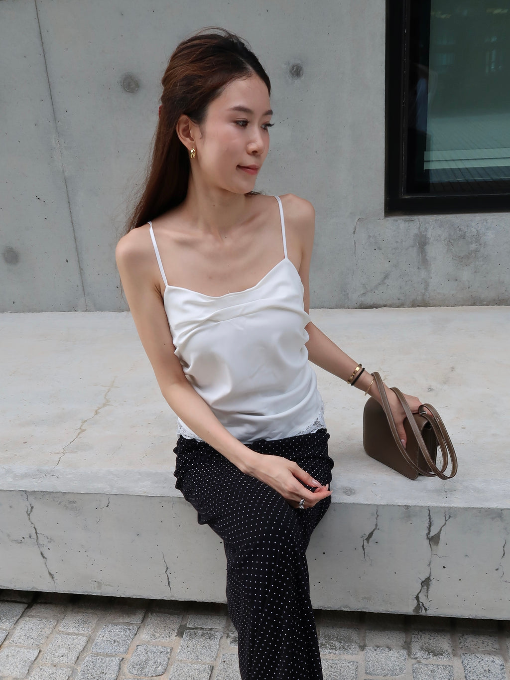 Lace Adjustable Tank Top
