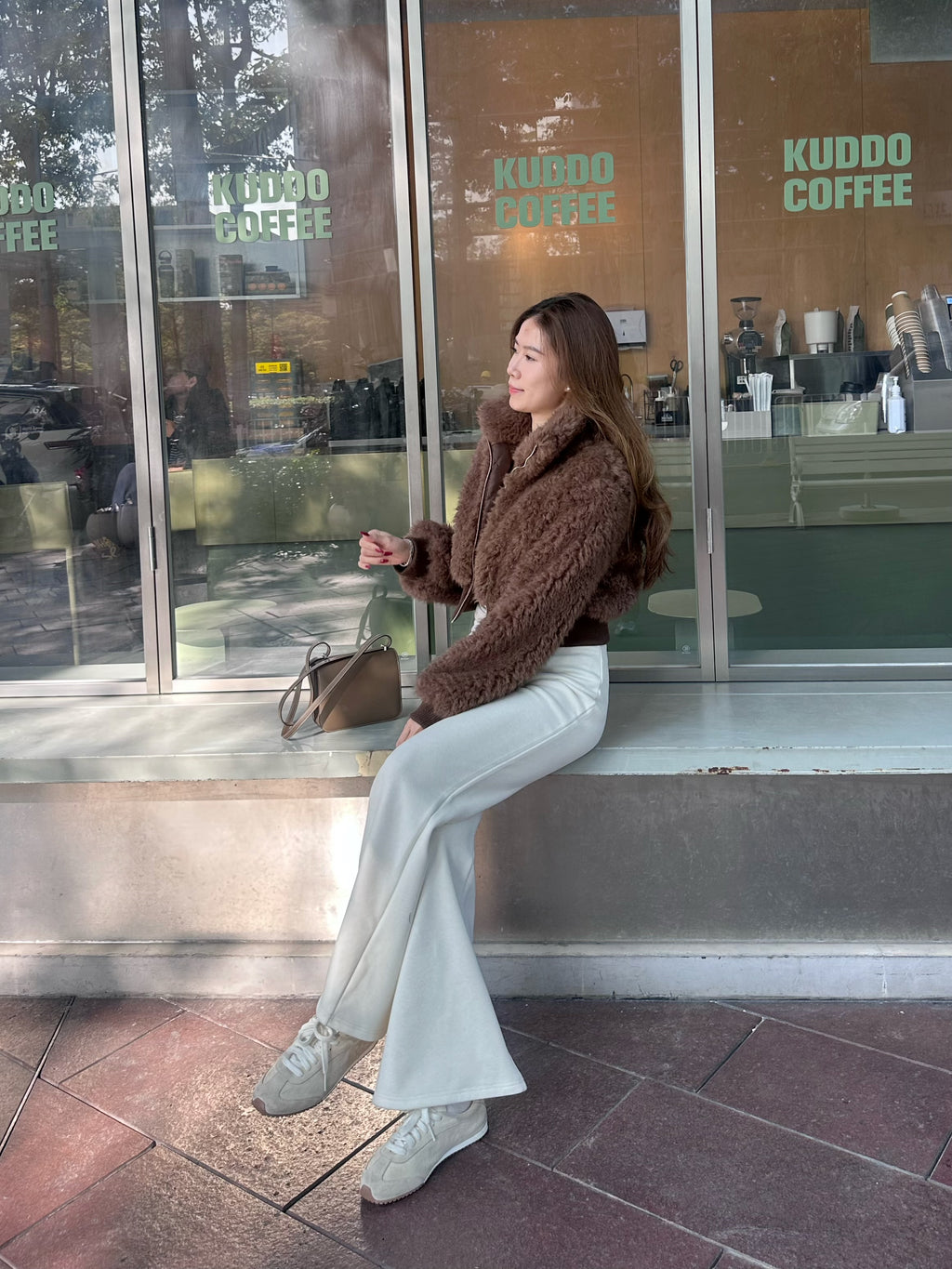 Cotton Flare Pants （有毛底）