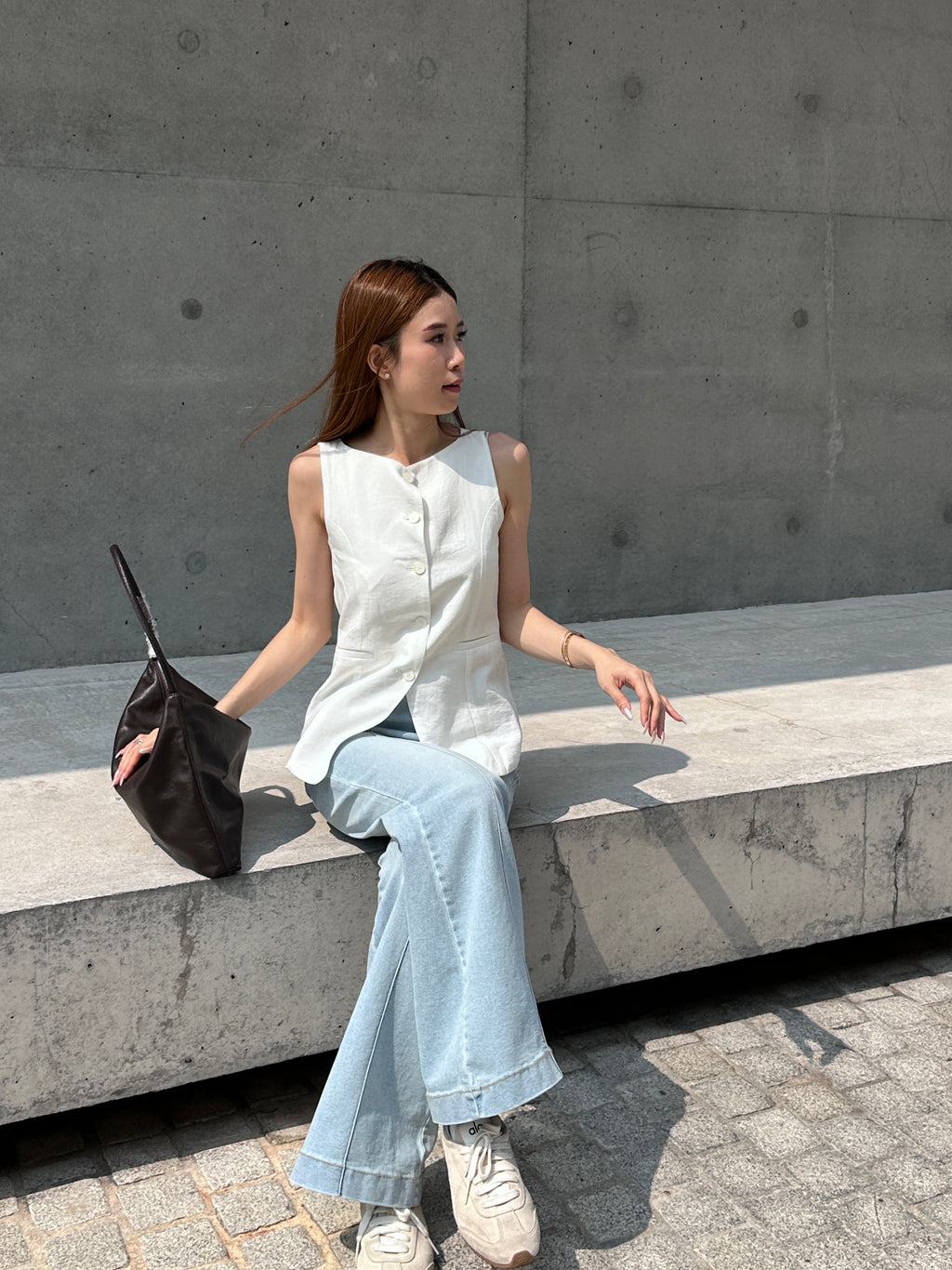 French Style Slim Vest