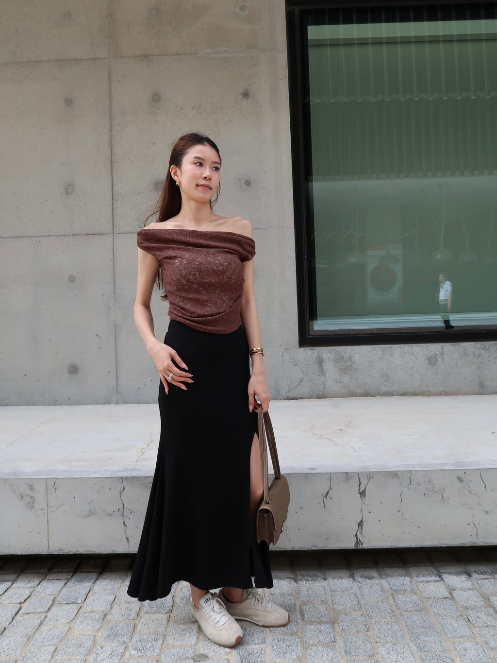 Mermaid Cotton Flare Skirt
