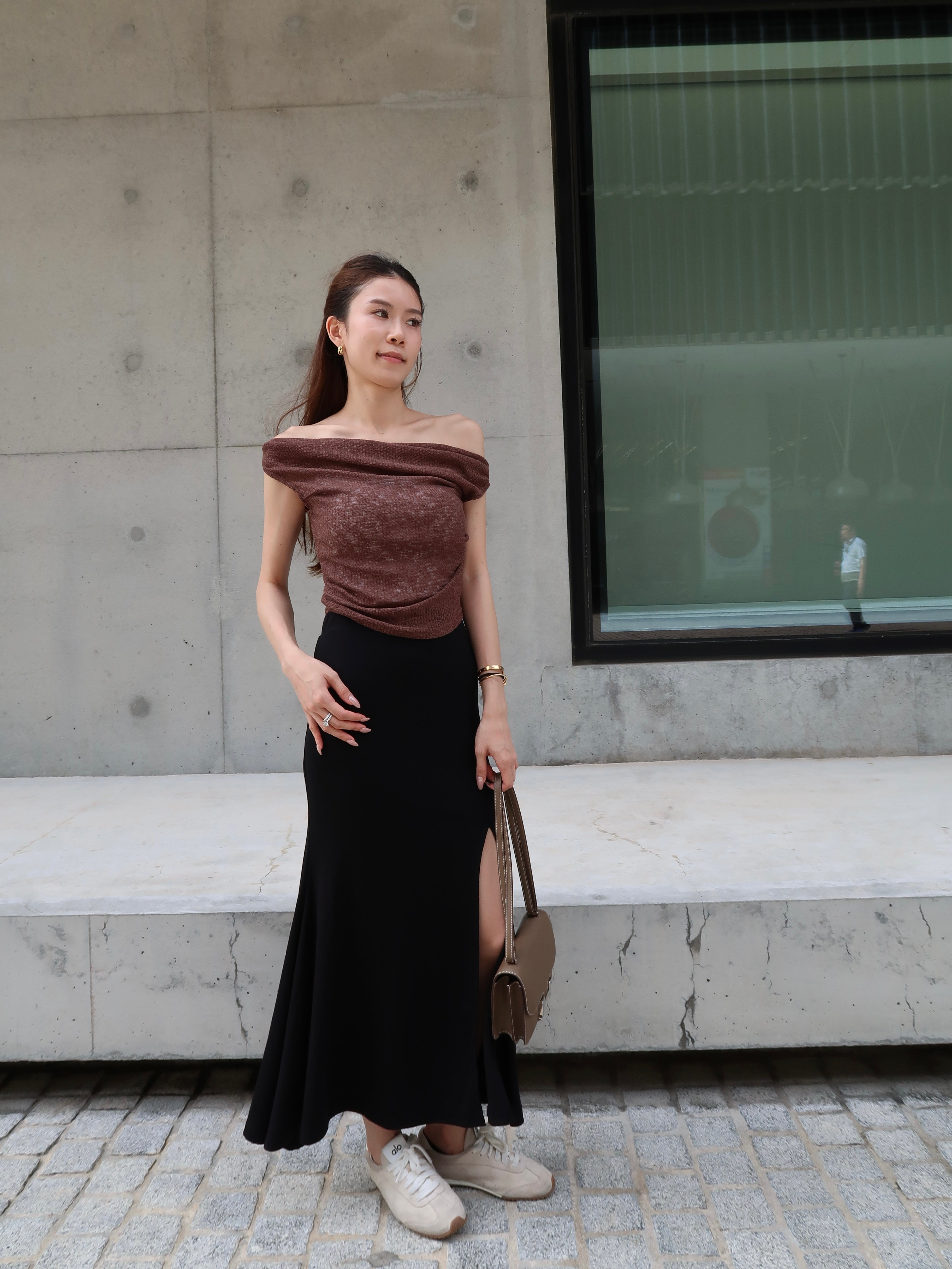Mermaid Cotton Flare Skirt