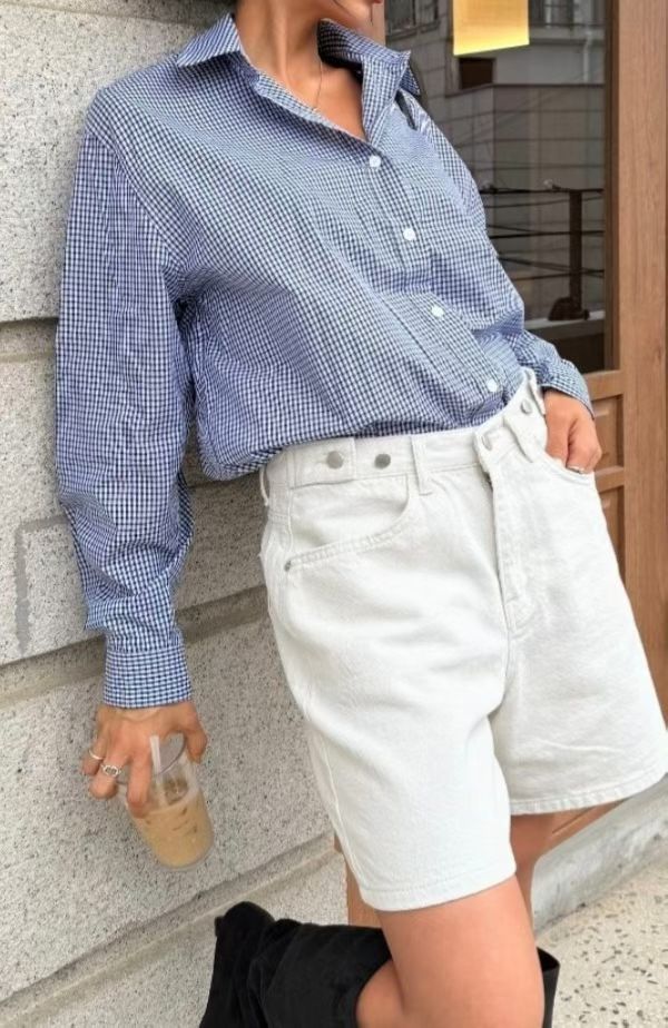 No. 057 Half Denim Shorts