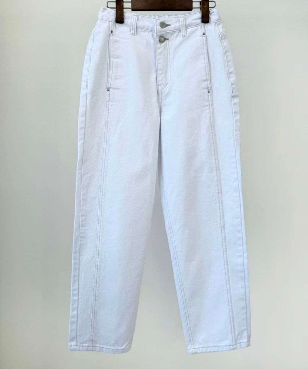 No. 439 White Denim Jeans