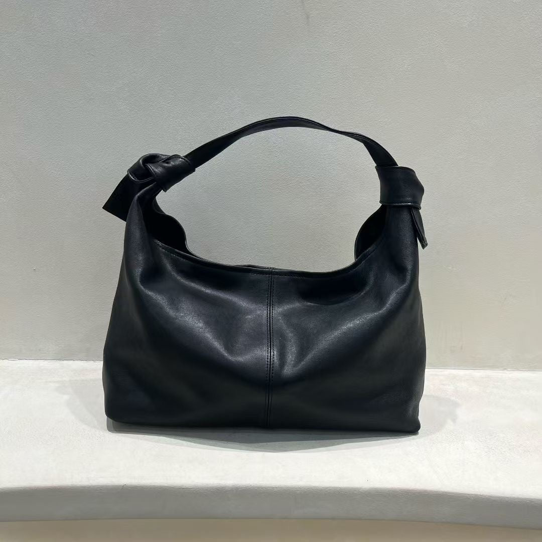 2 Knot Real Leather Bag
