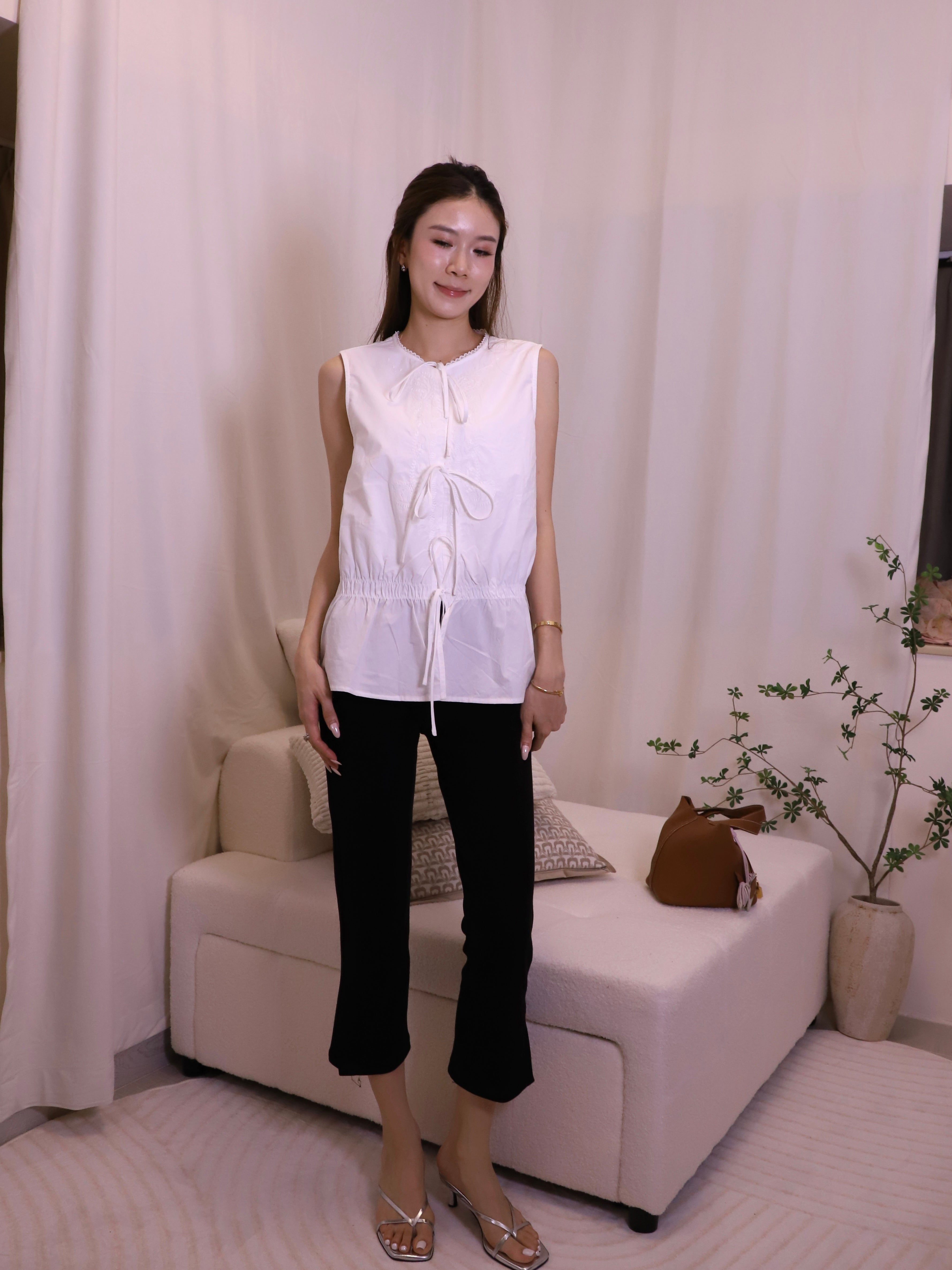 3 Tied Shirt Tank Top