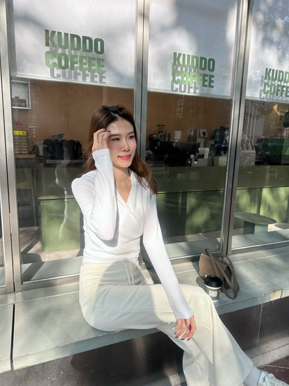 Left Zipped Hooded Sweatshirt