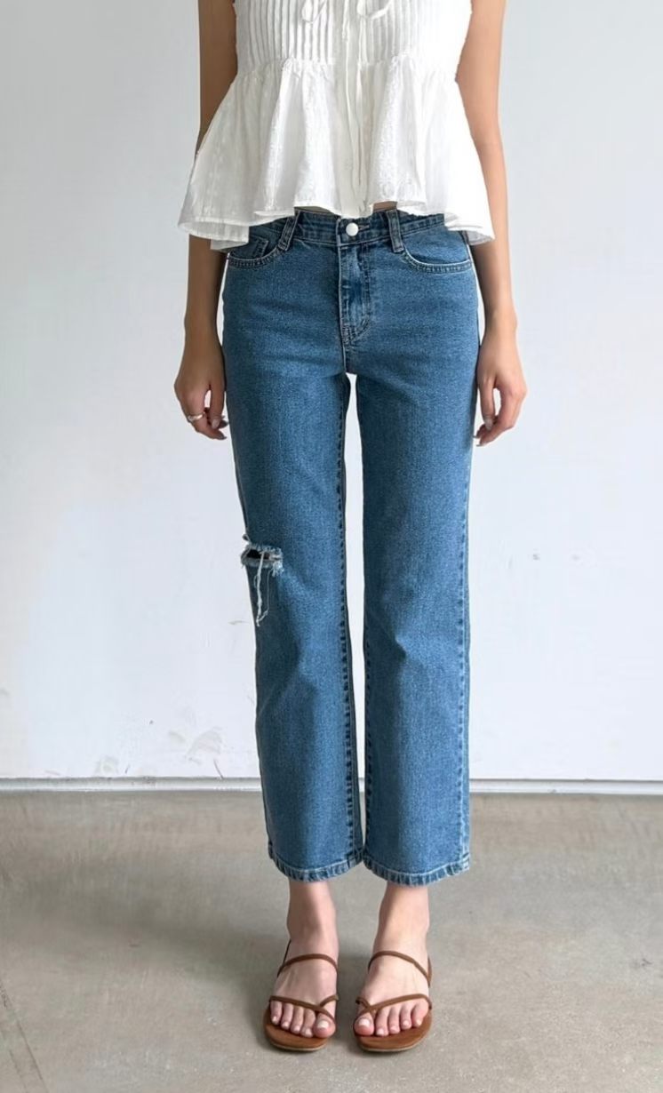 No. 438 One Hole Denim Jeans