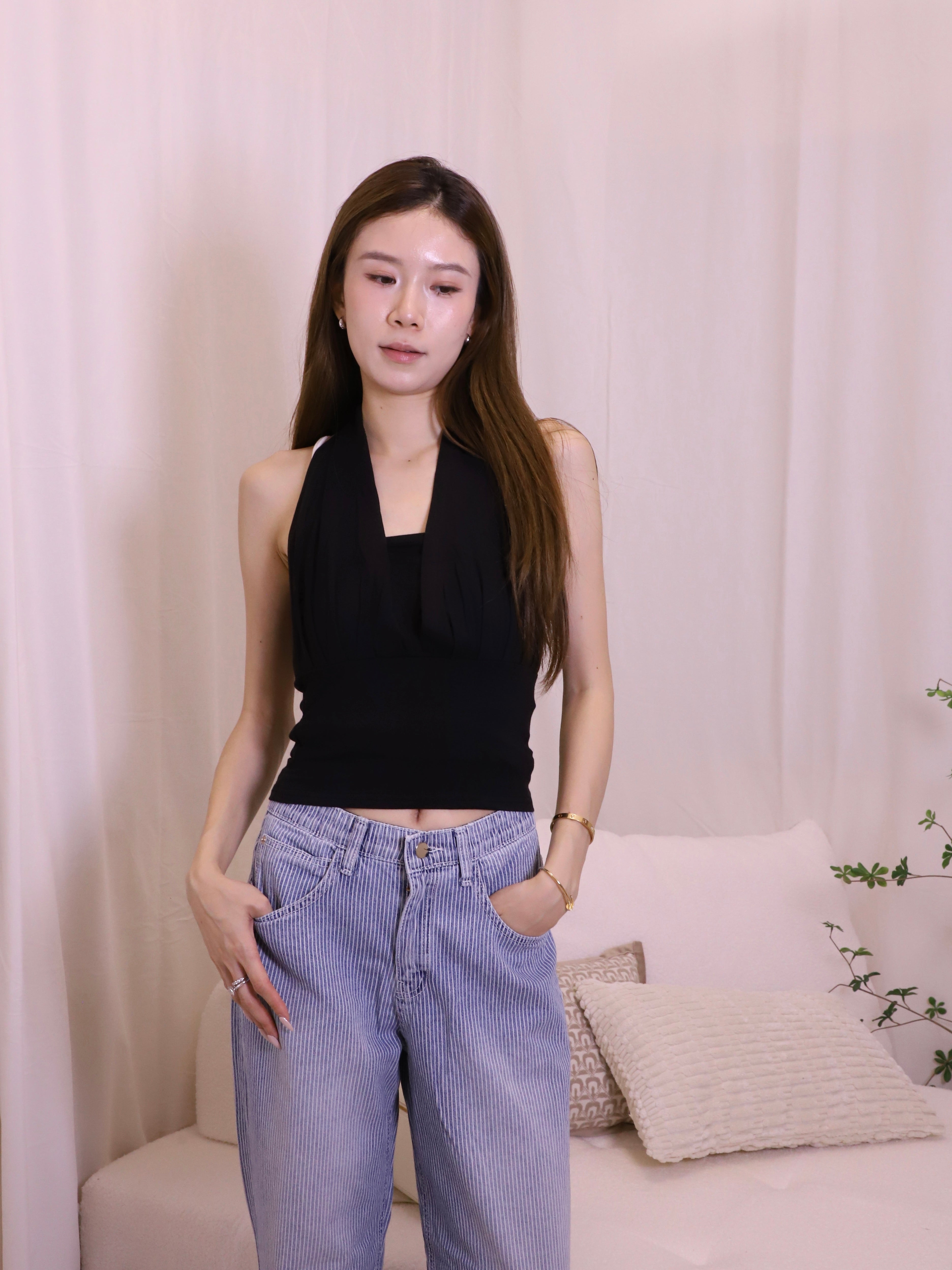 Cotton Cross Tank Top