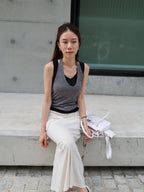 Cotton Double Tank Top