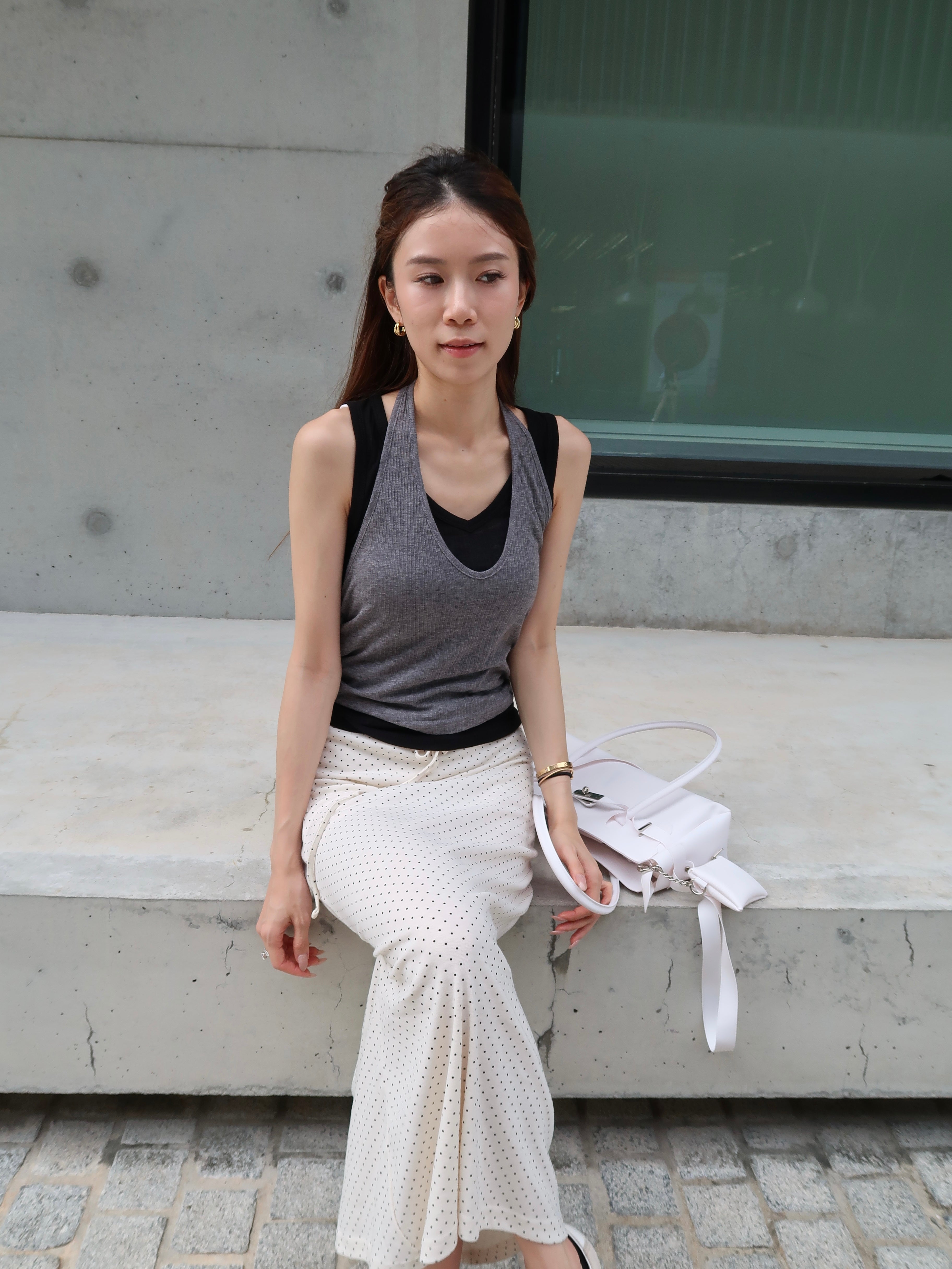 Cotton Double Tank Top