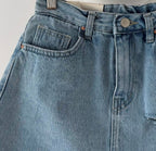 No. 056 Denim Skirt Shorts