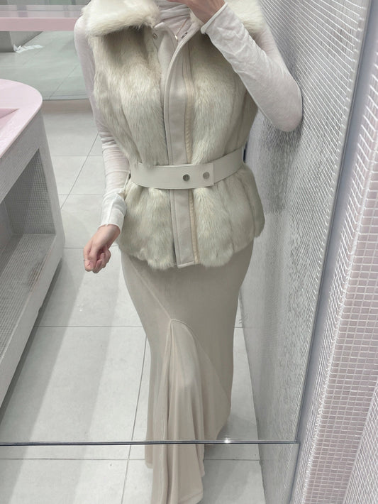 High End Fox Fur Vest