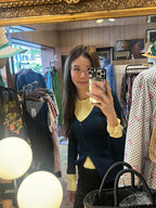 Double layered knitted Top