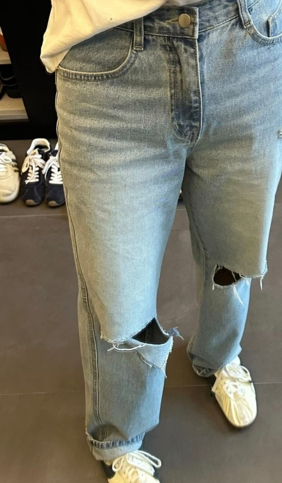 No. 429 Wide Legs Denim Jeans