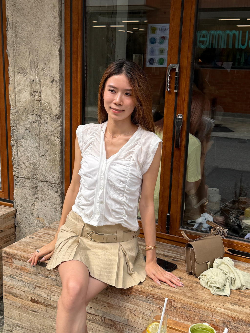 Ruffles Shirt Tank Top
