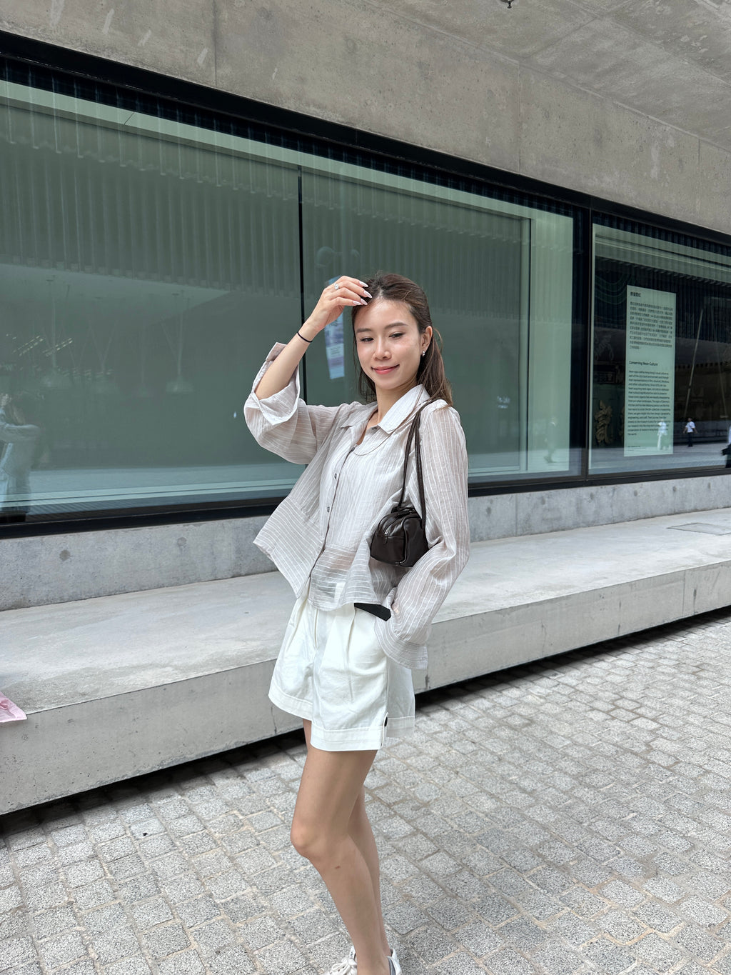 Summer Button Shorts (without belt)