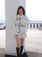 Braze Fluffy Horn Jacket