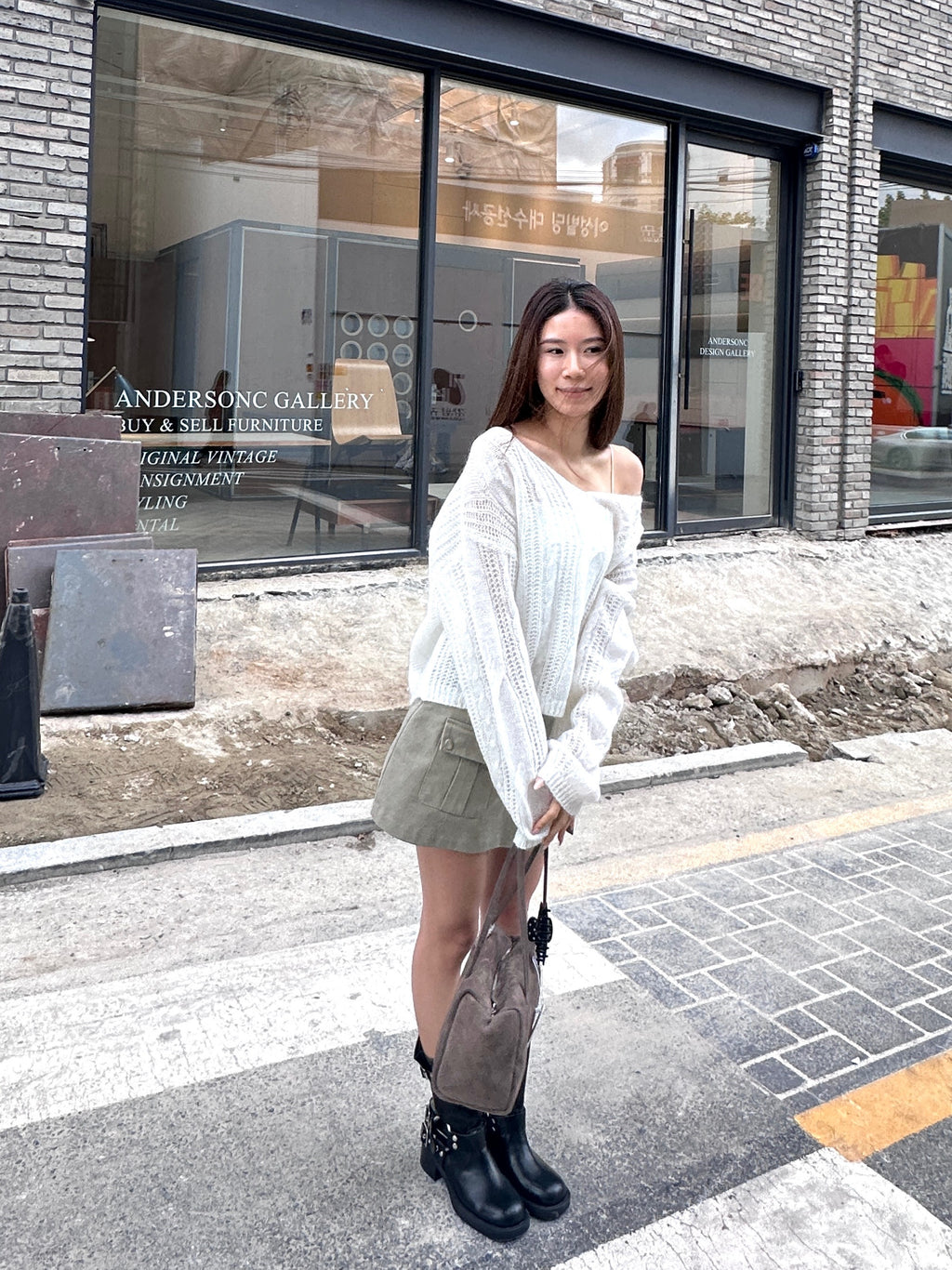Mohair Knitted Soft Sweater