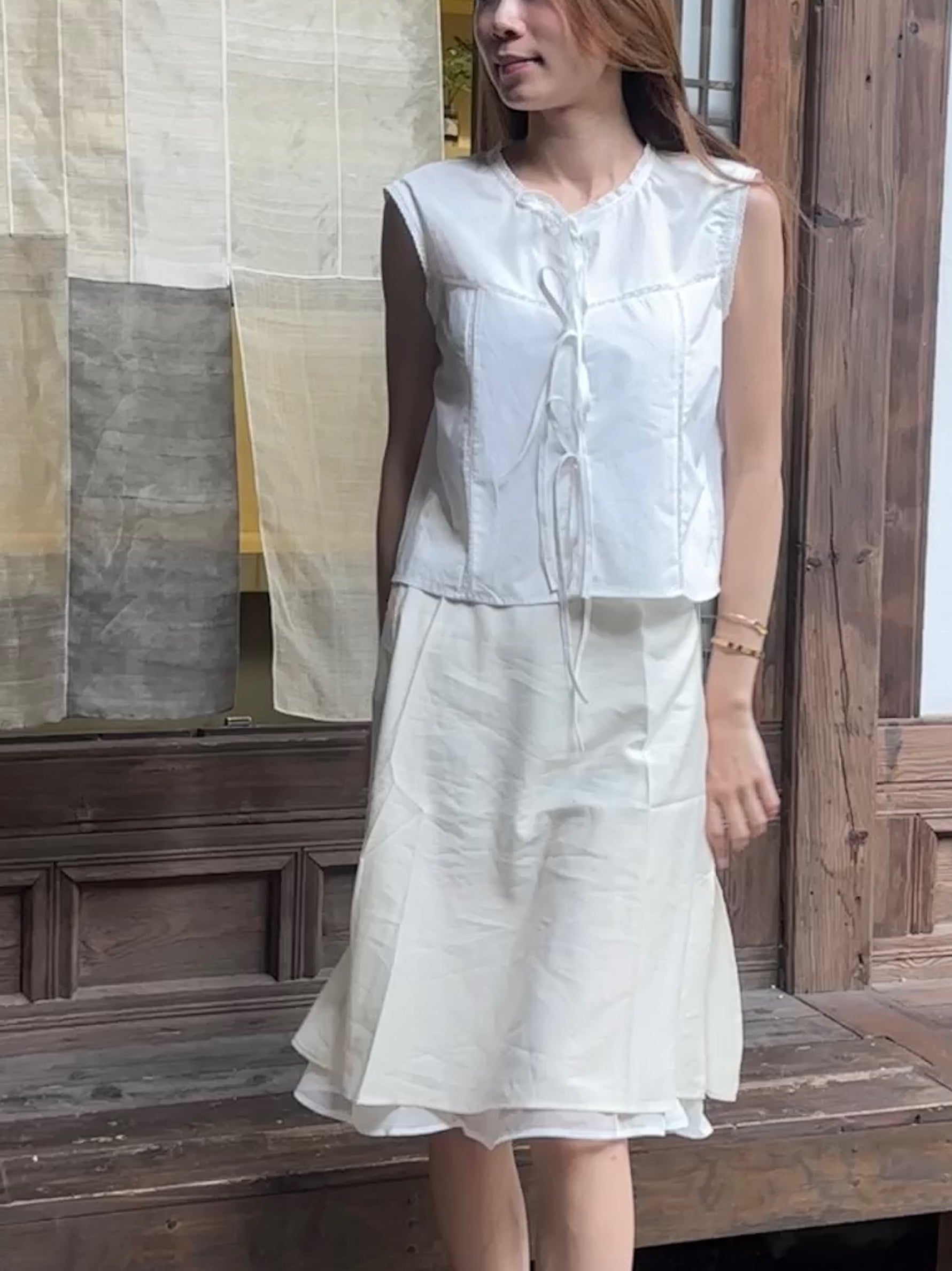 3 Ties Shirt Tank Top