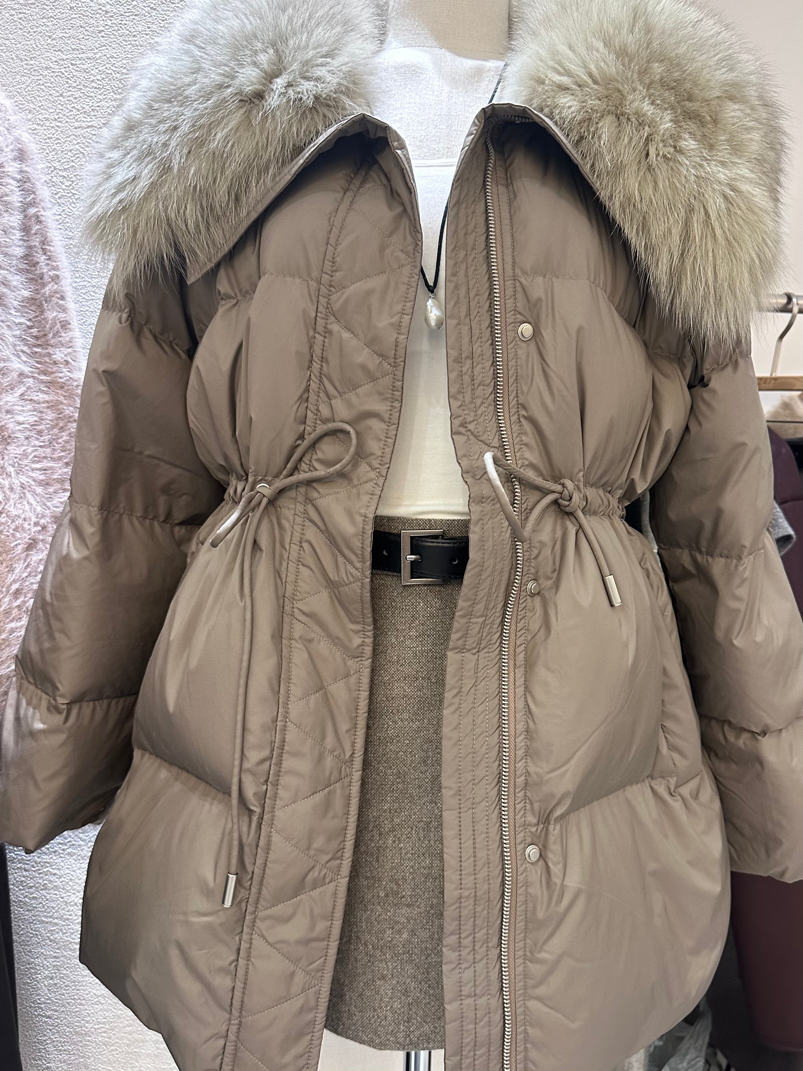 LIVE 1.0 Long Down Jacket