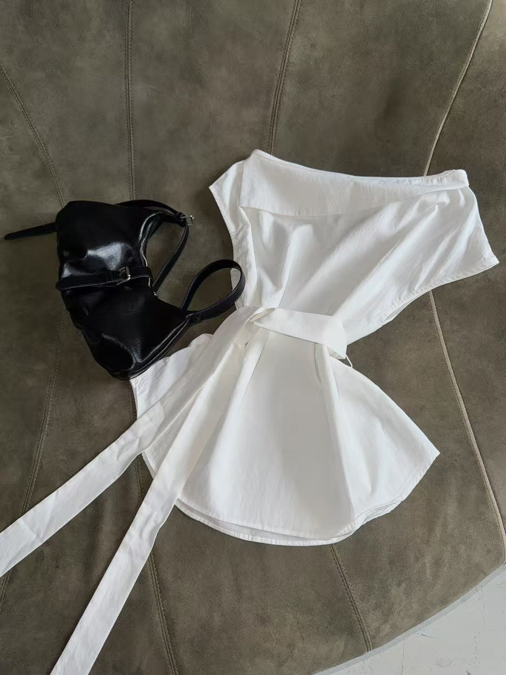One Side Off Shoulder Shirt Top