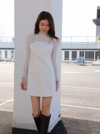 Diamond Ribbon Christmas Dress
