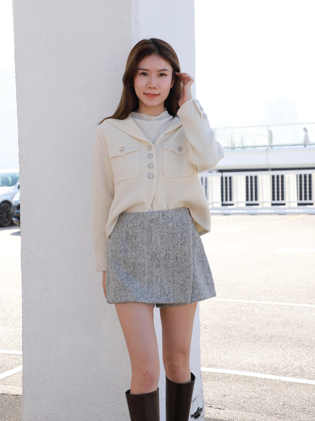 Sliver Button Jacket