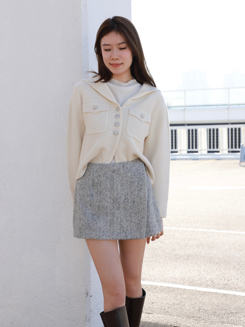 Sliver Button Jacket