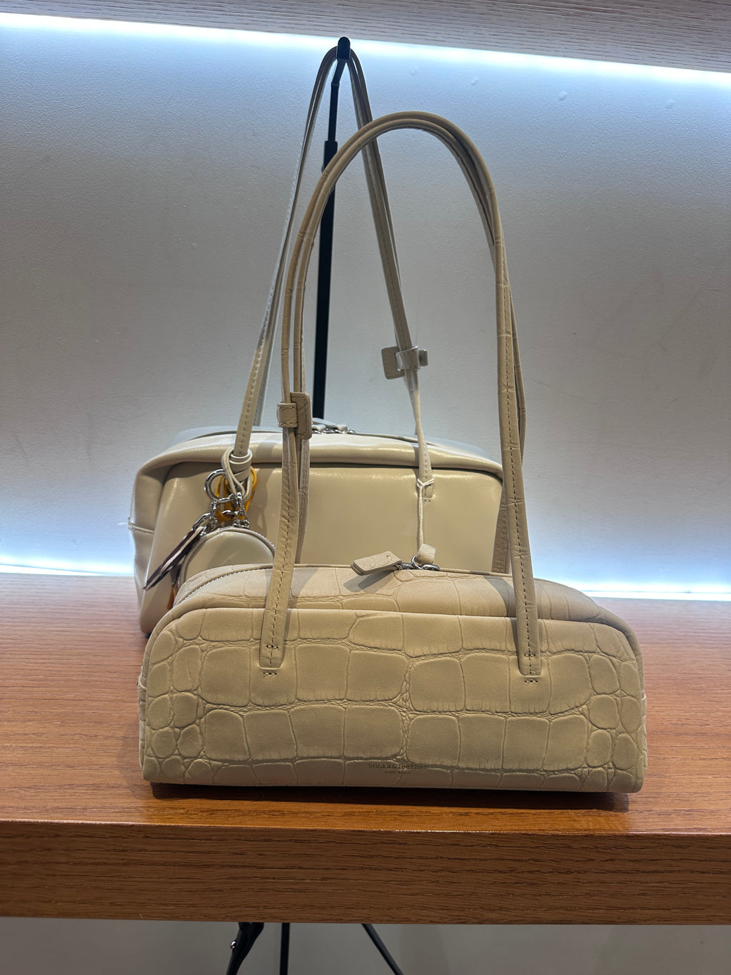 Real Leather ￼Box Bag (鱷魚皮￼)