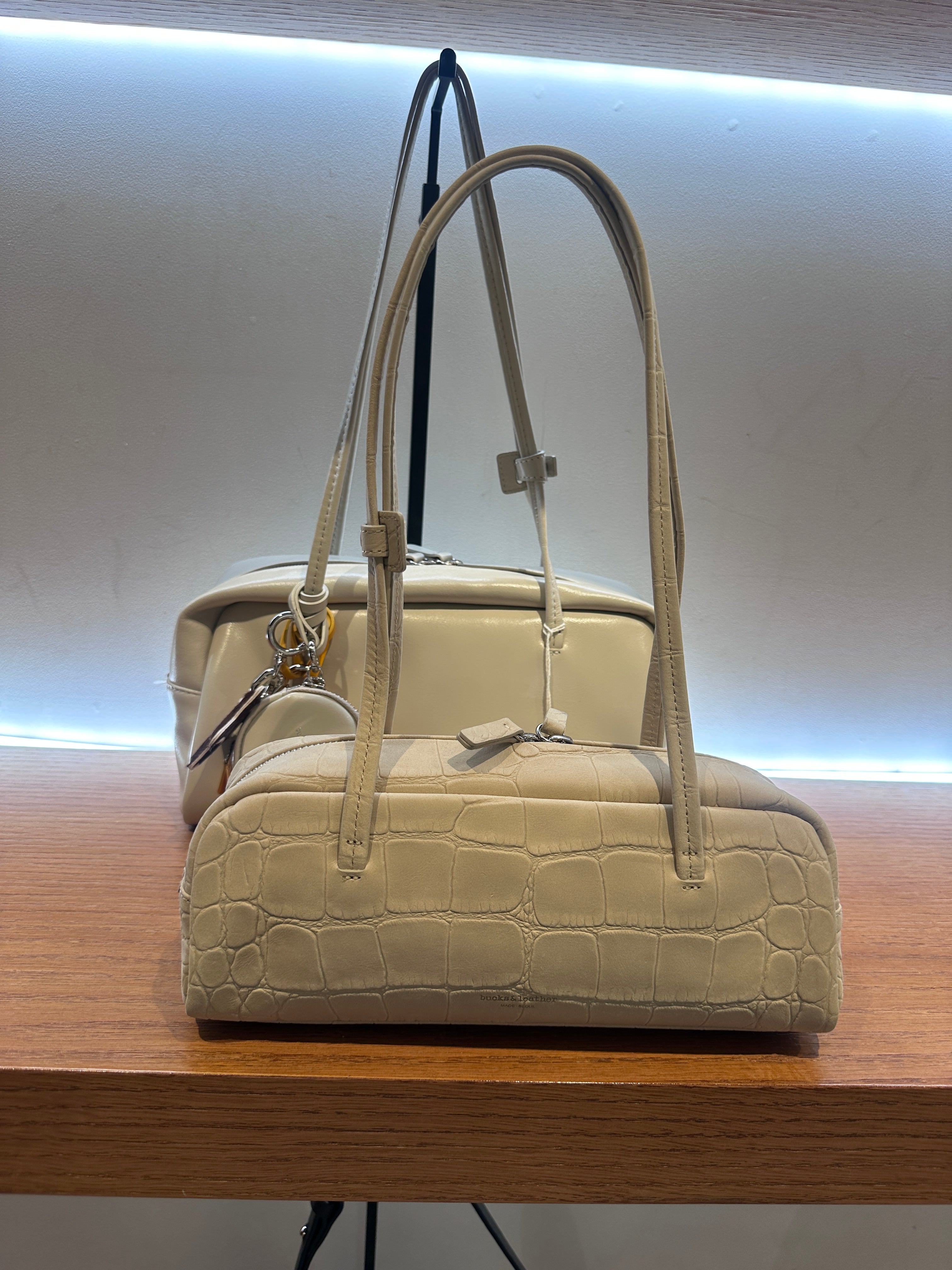 Real Leather ￼Box Bag (鱷魚皮￼)