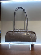 Real Leather ￼Box Bag (鱷魚皮￼)