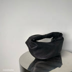 French Handle Real Leather Bag