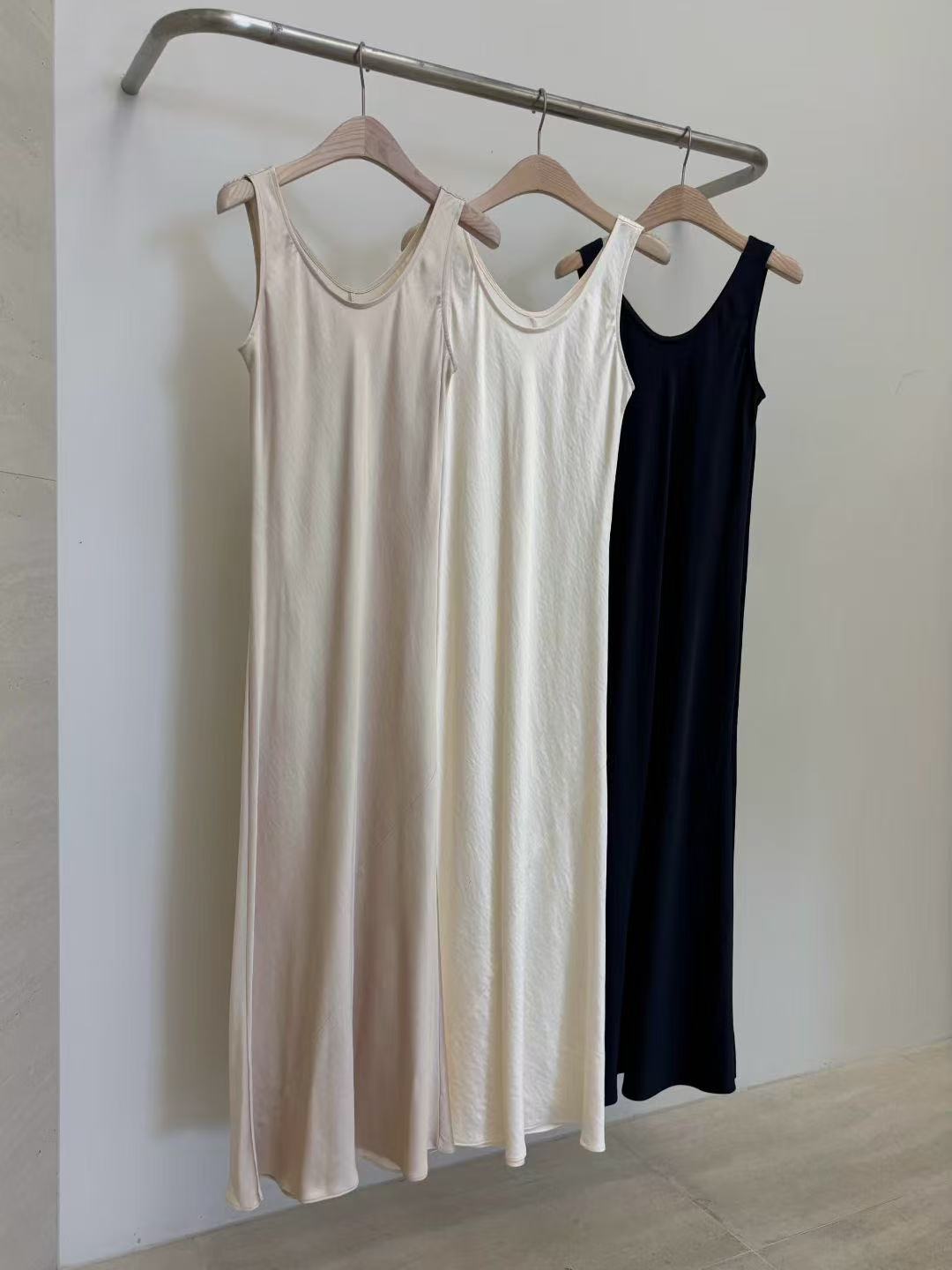 Silk Tank Maxi Dress